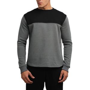 เสื้อสเวตเชิ้ตคอกลมลำลองสำหรับผู้ชาย ผ้าฝ้ายฟลีซหนา 405 GSM แฟชั่นฤดูหนาว รับผลิตตามแบบ OEM - Product Image 4