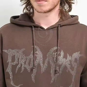 Fabricante de Pakistán, Sudaderas con Pedrería para Hombre, Invierno, Poliéster/Algodón, Servicio OEM al por Mayor, en Stock - Product Image 3