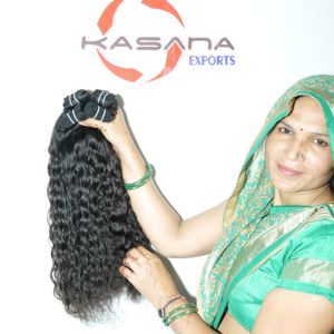 100% vierge vietnamien tissage naturel noir lâche vague profonde femmes en gros Extensions de cheveux humains aucun traitement chimique - Product Image 4