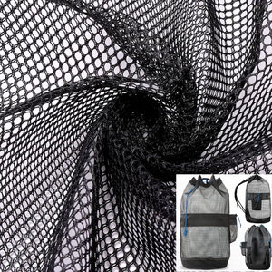 Túi vải lưới dệt kim thoáng khí 100% polyester nhẹ, chất liệu 100D, dành cho nữ, bán buôn, dùng làm túi hành lý, túi đi bộ đường dài, túi đựng quần áo - Product Image 4