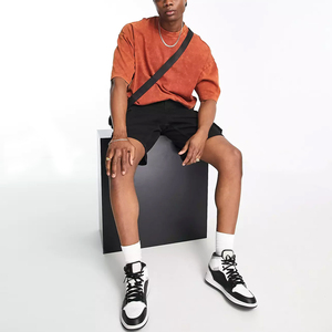 T-shirts streetwear surdimensionnés à col rond pour hommes, vêtements décontractés à la mode, en coton, confortables et respirants avec imprimé graphique - Product Image 6