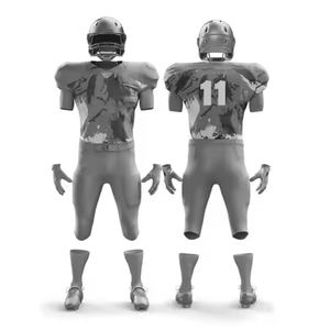 Uniformes de football américain respirant pour hommes les plus demandés OEM vente en gros impression personnalisée meilleure vente d'uniforme de football américain - Product Image 1