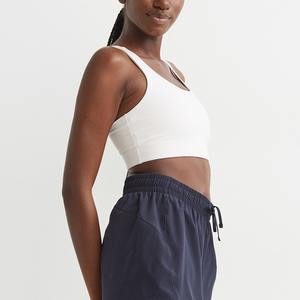 สปอร์ตบราสำหรับผู้หญิงบราเล่นโยคะฟิตเนสเนื้อนุ่มน้ำหนักเบาเปิดไหล่ข้างเดียว - Product Image 4