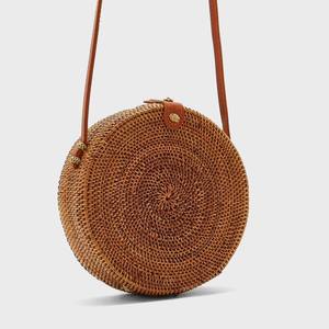 Bolso de mano de ratán tejido, bandolera, bolso cruzado, al precio más bajo, hecho a mano, bolsos de mujer, bolsos de hombro - Product Image 4