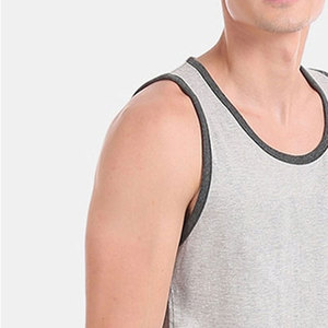 Vente en Gros Couleur Unie Hommes Débardeur Vêtements de Sport Personnalisé Hommes Débardeur Fitness Hommes Débardeur - Product Image 5