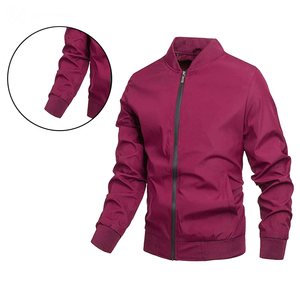 แจ็คเก็ตบอมเบอร์สำหรับผู้ชายเสื้อแจ็คเก็ตบอมเบอร์ระบายอากาศได้ดี - Product Image 5