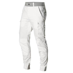 กางเกงคาร์โก้ผู้ชายแบบคลาสสิกกางเกงทนทานมีกระเป๋าด้านข้างผลิตในอินเดีย - Product Image 2