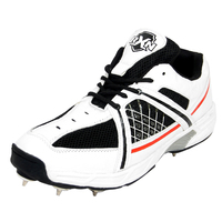 Chaussures de baseball et de cricket professionnelles personnalisables avec design sur mesure, semelle intermédiaire en EVA RXN CR-22, semelle extérieure en caoutchouc, exportation en Inde