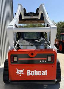 Chargeur tracteur Skid Steer Crawler Chargeuse frontale La clé de charge comprend une pompe de boîte de vitesses à roulement T740 Chargeur sur chenilles compact, - Product Image 6