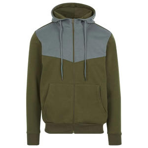 เสื้อมีฮู้ดผู้ชายผ้าฝ้ายมีซิปมีฮู้ดปักลาย - Product Image 6