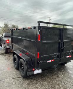Remolque de Volteo Nuevo y Limpio, Listo para Enviar Directamente de Fábrica, con Diseño de Chasis Duradero para Uso en Construcción y Agricultura - Product Image 4