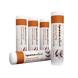 Bálsamo Labial Personalizado OEM con Etiqueta Privada, Sabor Chai Latte, Natural con Vitamina E, Producto de Belleza y Cuidado Personal, Paquete de 5 - Product Image 1