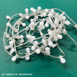 50m IP65 PVC <span class=keywords><strong>LED</strong></span> cuttable thay đổi màu trắng bóng chuỗi Lights cho kỳ nghỉ ngoài trời Cây giáng sinh & trang trí sân vườn - Product Image 3