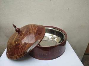 Customized Newly Designed and Stylish Eco Friendly Mango Wood <b>Soup</b> <b>Bowl</b> Serving Wooden <b>Bowl</b> at Best Price - Product Image 4