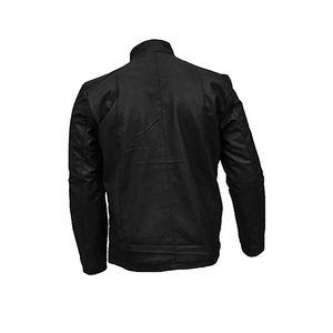 Chaqueta Casual de Verano para Hombre, de Cuero Genuino Marrón, Ecológica, Personalizada, de la Mejor Calidad, con Forro 100% Poliéster, Venta al Por Mayor - Product Image 4