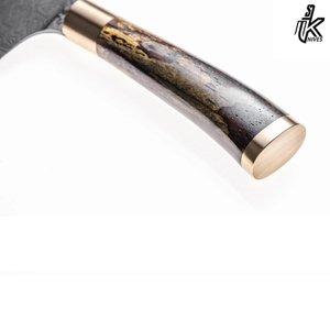 Ensemble de couteaux de chef en acier damas faits à la main de qualité supérieure couteau de cuisine en acier inoxydable de 5 pouces avec manche en bois - Product Image 6