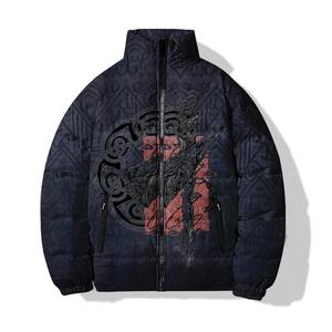 Veste d'hiver pour homme à fermeture éclair coupe-vent OEM, vente en gros, tendance, lourde, fabricant de vestes d'hiver, nouvelle veste matelassée pour homme - Product Image 2