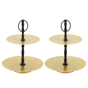 Soporte de pastel de Metal de tamaño Regular de lujo personalizado, nuevo diseño de la más alta calidad, bodas, decoraciones de mesa de boda, centros de mesa - Product Image 3