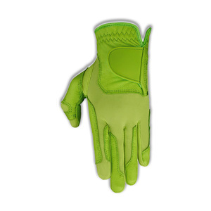Guantes de golf al por mayor OEM proveedor de fábrica logotipo personalizado impreso duradero antideslizante agarre Cabretta cuero transpirable guantes deportivos - Product Image 6