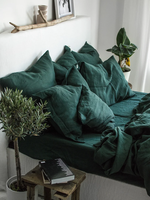 Usine HSC vente en gros et personnalise des ensembles de literie en lin OEM lits simples extra-larges doubles et king-size série de literie
