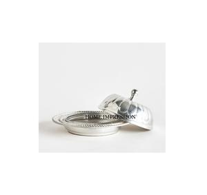 จานใส่เนยทำด้วยมือทันสมัยพร้อมฝาแก้วทำจากอลูมิเนียมออกแบบได้ตามต้องการ - Product Image 1