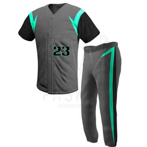 Equipo de torneos universitarios y número impreso en uniformes de béisbol con conjunto de ropa de béisbol de Pekín personalizado - Product Image 1