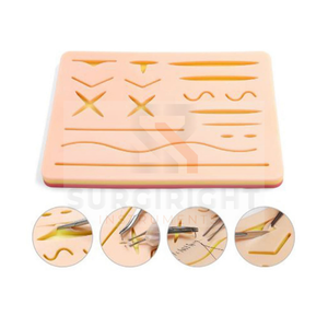 El mejor kit de práctica de sutura manual incluye almohadilla de piel de silicona realista de Surgiright Instruments - Product Image 6
