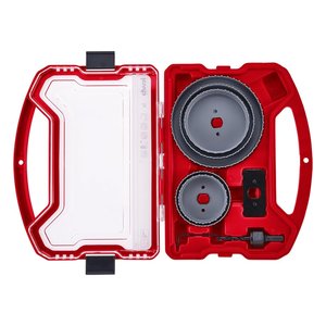 Juego de sierras perforadoras KWB CLASSIC de 5 piezas 49109178 con medidas D.67 76 89 102 127mm - Product Image 2