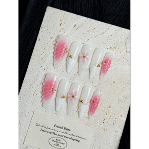 Uñas Postizas Color Rosa Pálido - Una Moda en Belleza para las Uñas - Product Image 2