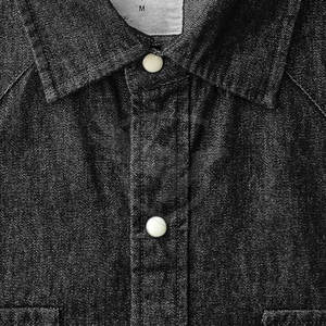 Meilleures ventes Chemise en jean pour homme au design unique au prix de gros Chemise en jean pour homme de haute qualité - Product Image 4