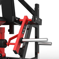 Presse à jambes linéaire commerciale avec rail vertical droit pour entraînement complet du bas du corps – Équipement de gym RS-1030