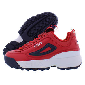 For Disruptor Ii Premium <b>Mens</b> <b>Shoes</b> Model MSS-1FM00139616 Color <b>Red</b>/Navy 100% Authentic - Product Image 1
