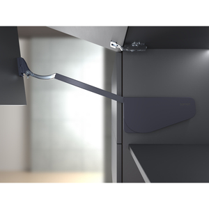 Système de couvercle mécanique double relevable Multi-Mech Power B1 avec poignée 195 mm Anthracite - Product Image 1