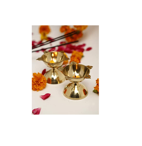 Diya ทองเหลืองตกแต่งสำหรับตกแต่งตกแต่งบริษัทผลิตที่ใหญ่ที่สุด - Product Image 5