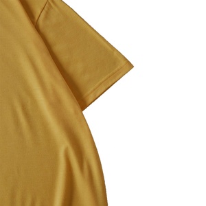 Camiseta de cuello redondo para hombre, Camisa lisa personalizada de alta calidad, ajustada, para gimnasio, Color sólido, novedad, venta al por mayor - Product Image 6