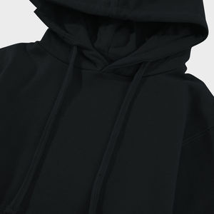 เสื้อครอปมีฮู้ดของผู้หญิงผ้าคอตตอนมีฮู้ดสไตล์ใหม่แฟชั่นสวมใส่สบายๆมีโลโก้ด้านหน้าสำหรับฤดูหนาว - Product Image 4