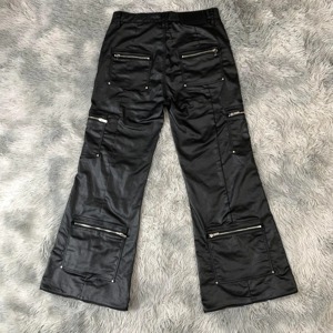Tüm satış 100% pamuk Buggy pantolon yeni varış Trendy sıkıntılı nakış iş Buggy kot pantolon kadın iç<span class=keywords><strong>in</strong></span> - Product Image 2