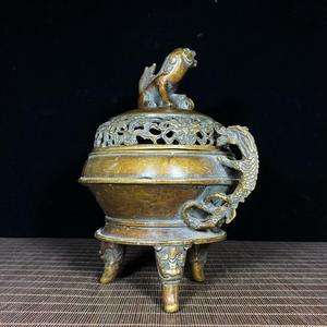 Brûleur d'encens en laiton pour Bakhoor, style arabe, 100% naturel, usage religieux, crée un arôme pour la maison et les bureaux - Product Image 4