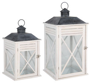 Lanterne d'intérieur élégante en métal noir avec revêtement en poudre, design artisanal, parfaite pour la décoration de table, la décoration intérieure et l'ambiance - Product Image 5