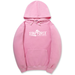 Sweats à capuche Logo d'impression personnalisé Épaule tombante Flock Hoodies Sweat pour hommes Hommes 100% coton 500 Gsm Blanc Poids lourd - Product Image 2