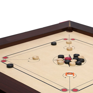 Tablero de Carrom de madera para juegos de deportes y entretenimiento en interiores - Product Image 3