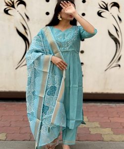 Casual <b>Long</b> Style 3 Piece Dupatta Clothing Modest <b>Dress</b> <b>Long</b> women wear top Sharara with dupatta festive wear - Product Image 3