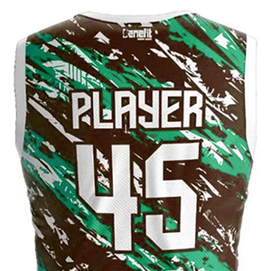 Design personnalisé d'uniformes de basket-ball sans manches de qualité unique Ensemble d'uniformes d'équipe professionnelle de vêtements de sport d'été légers - Product Image 6