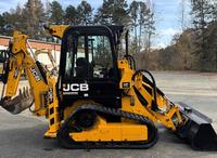 Chargeuse-pelleteuse sur chenilles JCB 1CXT homologuée EPA CE avec vérin hydraulique Eaton, moteur, pompe, boîte de vitesses et PLC