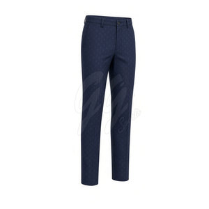 Pantalons de golf premium pour hommes avec tissu extensible, coupe confortable, pantalons performants modernes pour les terrains de golf et le quotidien. - Product Image 5
