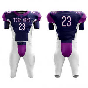 Uniforme de fútbol americano 2025 cómodo y elegante en diferentes colores Tallas grandes Manga corta para adultos Tarifa al por mayor - Product Image 1