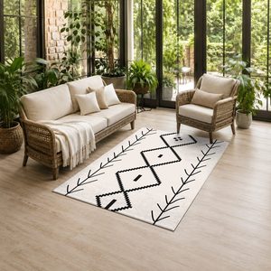 <b>RUGS</b> DEPOT LXDP-0851 Wholesale Ivory Cream Contemporary Abstract Digital Printed Machine Washable Chenille Area <b>Rug</b> <b>Non</b> <b>Slip</b> - Product Image 6