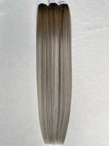 Paquetes de Cabello Humano Liso Natural Vietnamita sin Procesar de Tono Mixto, 100% Alineado con la Cutícula, Doble Trama, 12-30 Pulgadas, Suave, Procesado a Máquina - Product Image 3