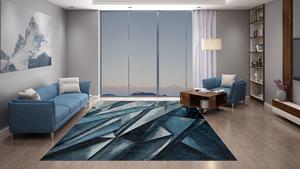 Ensemble de tapis persans modernes en laine, noués à la main, motif abstrait, écologiques, résistants au feu, épaisseur 12 mm, antidérapants - Product Image 3