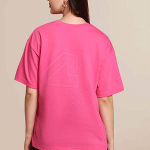 Último estilo verano ecológico mujeres camisetas ligeras 100% algodón Pakistán hecho de talla grande secado rápido para la venta - Product Image 2